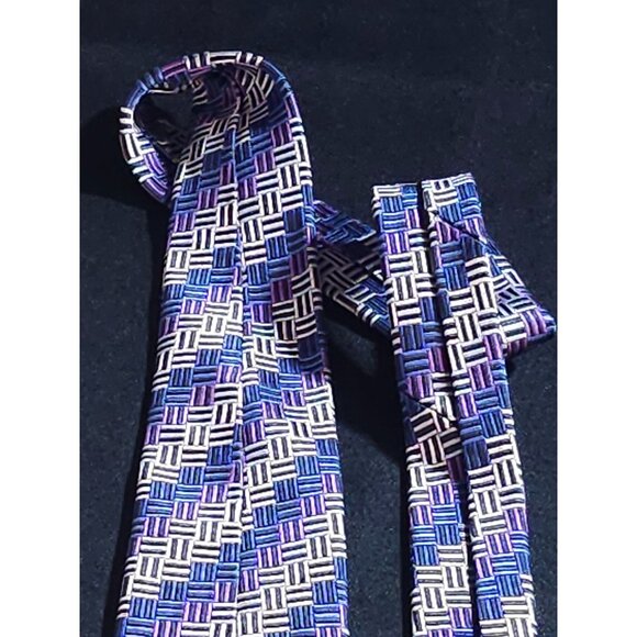 Vintage John W. Nordstrom Mens Woven Silk Tie - Picture 11 of 12